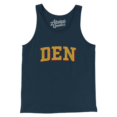 Den Varsity Men/Unisex Tank Top-Allegiant Goods Co. Vintage Sports Apparel