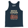 Bryce Canyon National Park Men/Unisex Tank Top-Navy-Allegiant Goods Co. Vintage Sports Apparel
