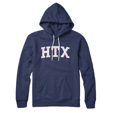 Htx Varsity Hoodie-Allegiant Goods Co. Vintage Sports Apparel