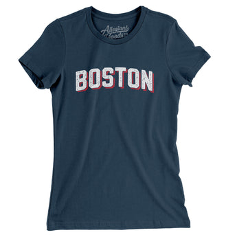 Boston Varsity Women's T-Shirt-Allegiant Goods Co. Vintage Sports Apparel