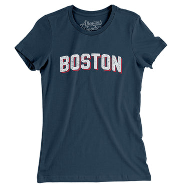 Boston Varsity Women's T-Shirt-Allegiant Goods Co. Vintage Sports Apparel