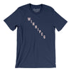Winnipeg Hockey Jersey Men/Unisex T-Shirt-Navy-Allegiant Goods Co. Vintage Sports Apparel