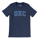 Okc Varsity Men/Unisex T-Shirt-Allegiant Goods Co. Vintage Sports Apparel