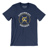 Cincinnati Swords Hockey Men/Unisex T-Shirt-Allegiant Goods Co. Vintage Sports Apparel