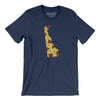 Delaware Pizza State Men/Unisex T-Shirt-Navy-Allegiant Goods Co. Vintage Sports Apparel
