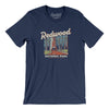 Redwood National Park Men/Unisex T-Shirt-Navy-Allegiant Goods Co. Vintage Sports Apparel
