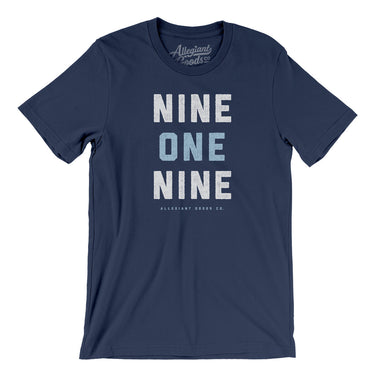 Raliegh 919 Men/Unisex T-Shirt-Navy-Allegiant Goods Co. Vintage Sports Apparel