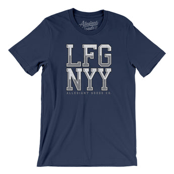 Lfg Nyy Men/Unisex T-Shirt-Allegiant Goods Co. Vintage Sports Apparel