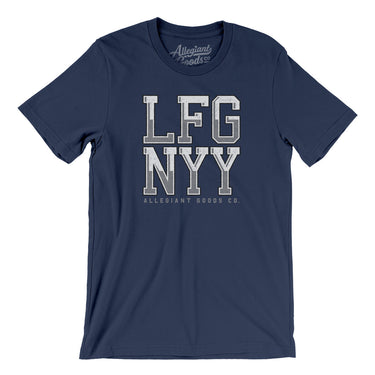 Lfg Nyy Men/Unisex T-Shirt-Allegiant Goods Co. Vintage Sports Apparel