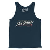 New Orleans Retro Men/Unisex Tank Top-Allegiant Goods Co. Vintage Sports Apparel