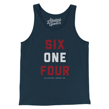 Columbus 614 Men/Unisex Tank Top-Allegiant Goods Co. Vintage Sports Apparel