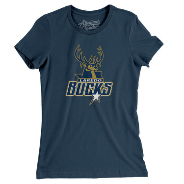 Laredo Bucks Women's T-Shirt-Allegiant Goods Co. Vintage Sports Apparel