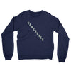 Vancouver Hockey Jersey Midweight French Terry Crewneck Sweatshirt-Navy-Allegiant Goods Co. Vintage Sports Apparel