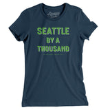 Seattle Football By A Thousand Women's T-Shirt-Allegiant Goods Co. Vintage Sports Apparel