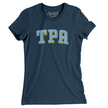 TPA Varsity Women's T-Shirt-Allegiant Goods Co. Vintage Sports Apparel