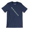Vancouver Hockey Jersey Men/Unisex T-Shirt-Navy-Allegiant Goods Co. Vintage Sports Apparel