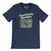 Great Smoky Mountains National Park Men/Unisex T-Shirt-Navy-Allegiant Goods Co. Vintage Sports Apparel
