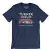 Turner Field Men/Unisex T-Shirt-Navy-Allegiant Goods Co. Vintage Sports Apparel