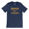 Denver By A Thousand Men/Unisex T-Shirt-Navy-Allegiant Goods Co. Vintage Sports Apparel