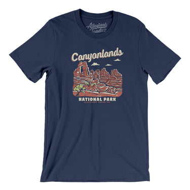 Canyonlands National Park Men/Unisex T-Shirt-Allegiant Goods Co. Vintage Sports Apparel