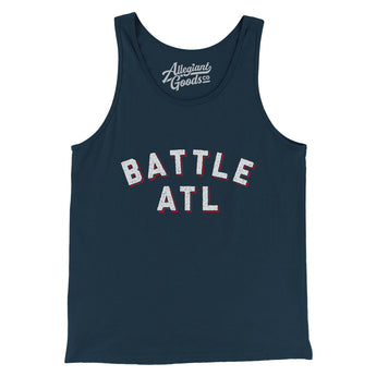 Battle Atl Men/Unisex Tank Top-Allegiant Goods Co. Vintage Sports Apparel