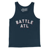 Battle Atl Men/Unisex Tank Top-Navy-Allegiant Goods Co. Vintage Sports Apparel