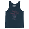 Ring The Liberty Bell Men/Unisex Tank Top-Navy-Allegiant Goods Co. Vintage Sports Apparel