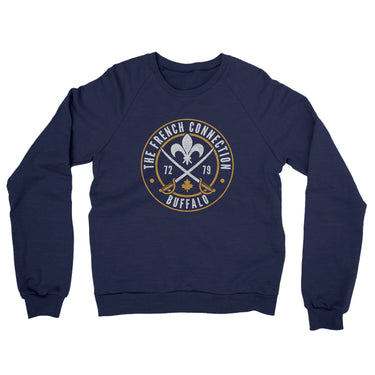 The French Connection Midweight French Terry Crewneck Sweatshirt-Allegiant Goods Co. Vintage Sports Apparel