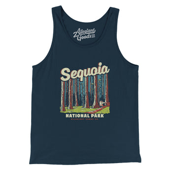 Sequoia National Park Men/Unisex Tank Top-Allegiant Goods Co. Vintage Sports Apparel