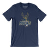 Laredo Bucks Men/Unisex T-Shirt-Navy-Allegiant Goods Co. Vintage Sports Apparel