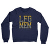 Lfg Mem Midweight French Terry Crewneck Sweatshirt-Navy-Allegiant Goods Co. Vintage Sports Apparel