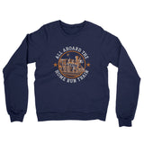 All Aboard The Houston Home Run Train Midweight French Terry Crewneck Sweatshirt-Allegiant Goods Co. Vintage Sports Apparel