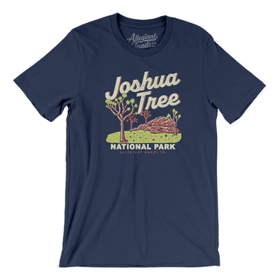 Joshua Tree National Park Men/Unisex T-Shirt-Navy-Allegiant Goods Co. Vintage Sports Apparel