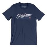Oklahoma Retro Men/Unisex T-Shirt-Allegiant Goods Co. Vintage Sports Apparel