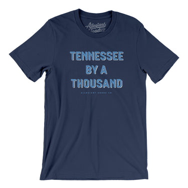 Tennessee By A Thousand Men/Unisex T-Shirt-Allegiant Goods Co. Vintage Sports Apparel