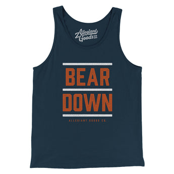 Bear Down Men/Unisex Tank Top-Allegiant Goods Co. Vintage Sports Apparel