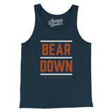 Bear Down Men/Unisex Tank Top-Allegiant Goods Co. Vintage Sports Apparel