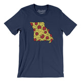 Missouri Pizza State Men/Unisex T-Shirt-Allegiant Goods Co. Vintage Sports Apparel
