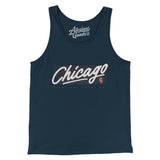 Chicago Retro Men/Unisex Tank Top-Allegiant Goods Co. Vintage Sports Apparel