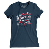 Boston Things Women's T-Shirt-Allegiant Goods Co. Vintage Sports Apparel