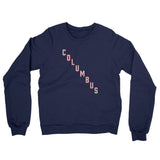 Columbus Hockey Jersey Midweight French Terry Crewneck Sweatshirt-Allegiant Goods Co. Vintage Sports Apparel