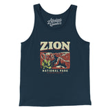Zion National Park Men/Unisex Tank Top-Allegiant Goods Co. Vintage Sports Apparel