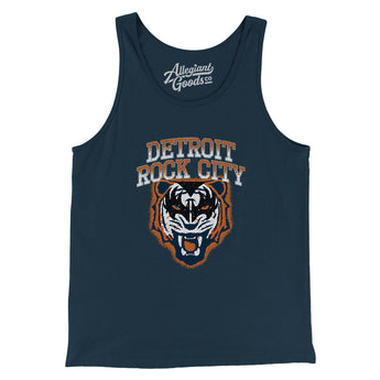 Detroit Rock City Men/Unisex Tank Top-Allegiant Goods Co. Vintage Sports Apparel