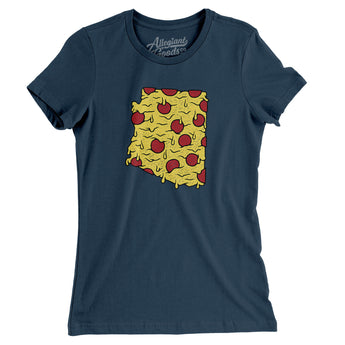 Arizona Pizza State Women's T-Shirt-Allegiant Goods Co. Vintage Sports Apparel