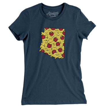 Arizona Pizza State Women's T-Shirt-Allegiant Goods Co. Vintage Sports Apparel
