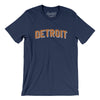Detroit Varsity Men/Unisex T-Shirt-Navy-Allegiant Goods Co. Vintage Sports Apparel
