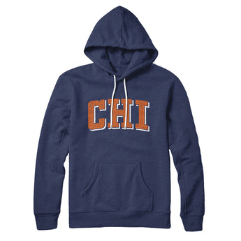 Chi Varsity Hoodie-Navy-Allegiant Goods Co. Vintage Sports Apparel