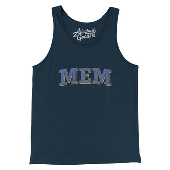 Mem Varsity Men/Unisex Tank Top-Allegiant Goods Co. Vintage Sports Apparel