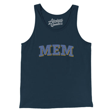 Mem Varsity Men/Unisex Tank Top-Allegiant Goods Co. Vintage Sports Apparel