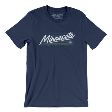 Minnesota Retro Men/Unisex T-Shirt-Allegiant Goods Co. Vintage Sports Apparel